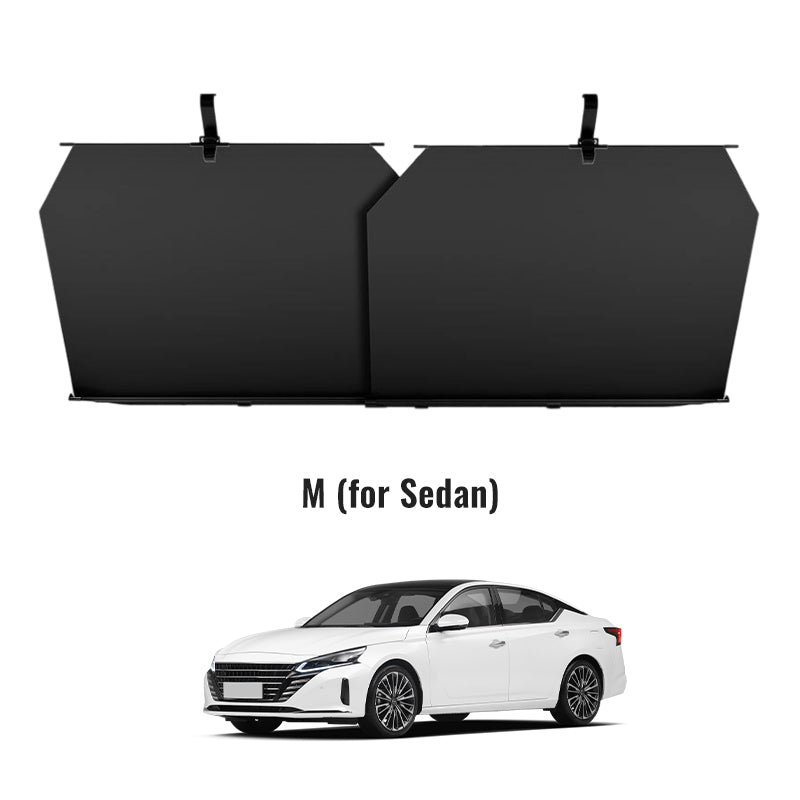 2PCS Retractable Sunshade for Car Windshield