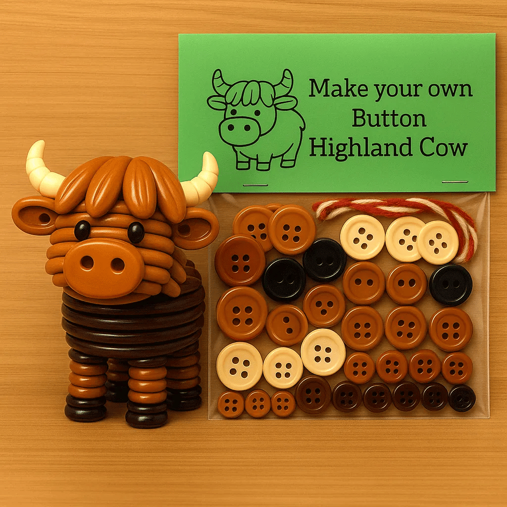 ✨DIY Button Animal Ornaments