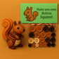 ✨DIY Button Animal Ornaments