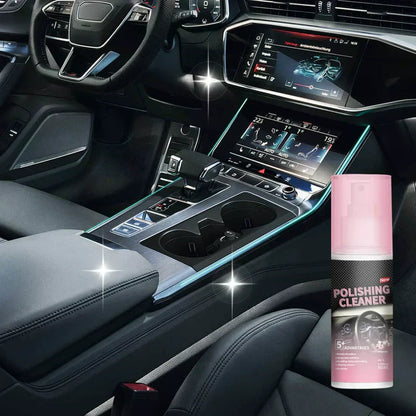 🚗 BUY 2 GET 1 FREE ! 🔥 Car Interior Polish Cleaner – Deep Cleaning, Restores Shine & Non-Toxic Formula ✨