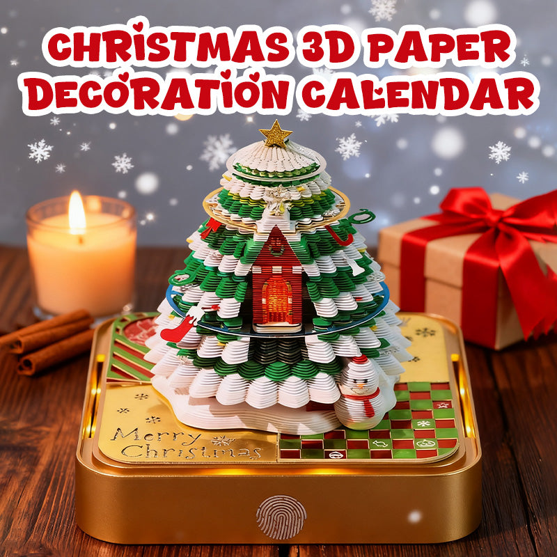 Christmas 3D Paper Decoration Calendar🎄