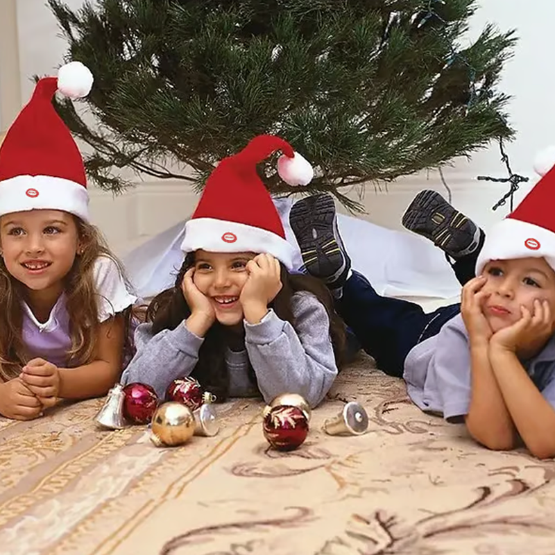 Singing and Dancing Electric Christmas Santa Hat
