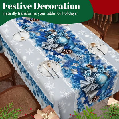 🎁Stylish Christmas Printed Tablecloth🔥