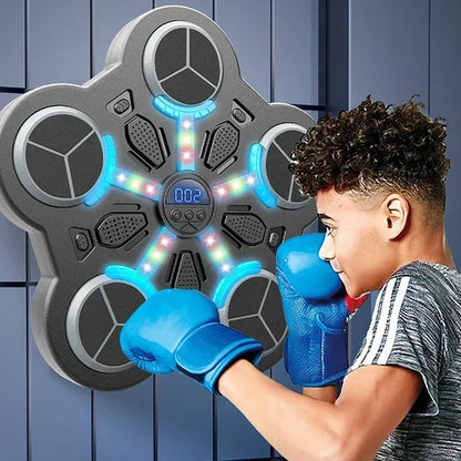 🥊 🎵 Kids‘ Punching Bag with Music – Lights Up, Encourages Exercise & Durable Fun 🎄