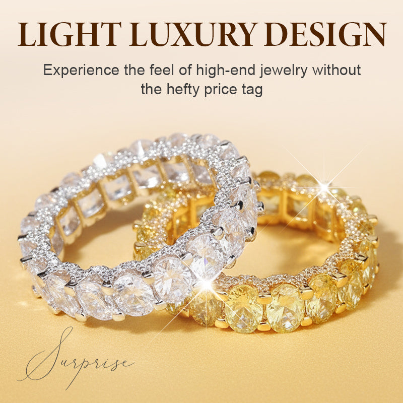 Full Circle Sparkling Zircon Fashion Ring💍