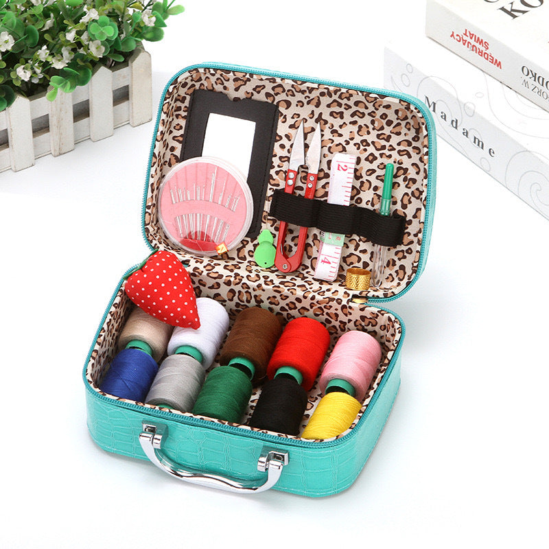 Portable Sewing Toolkit with Storage Box