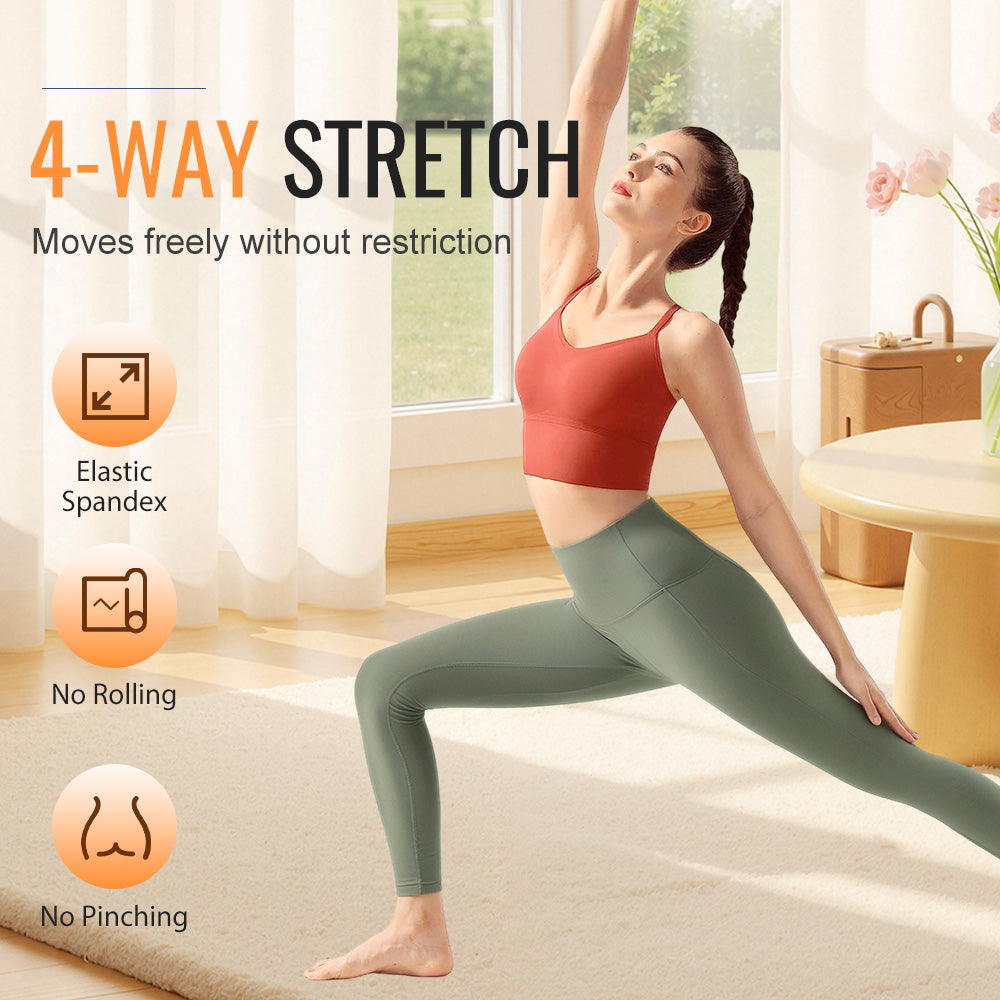Quick-Dry High-Stretch Yoga Leggings