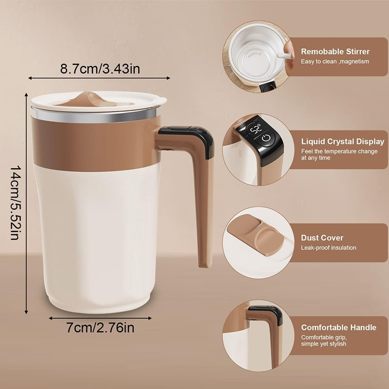 400ML Smart Self Stirring Coffee Mug