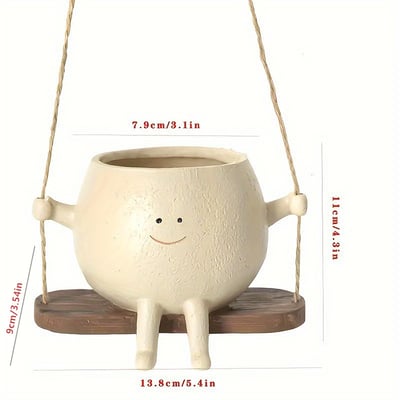 💝Playful Round Planter