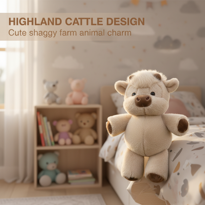 🎁🎁Adorable & Furry Highland Cattle Soft Toy