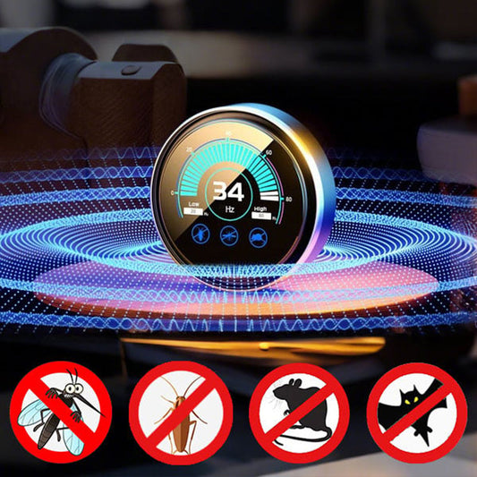 💥Smart Ultrasonic Pest Repeller Against Rodents✅Powerful sound waves