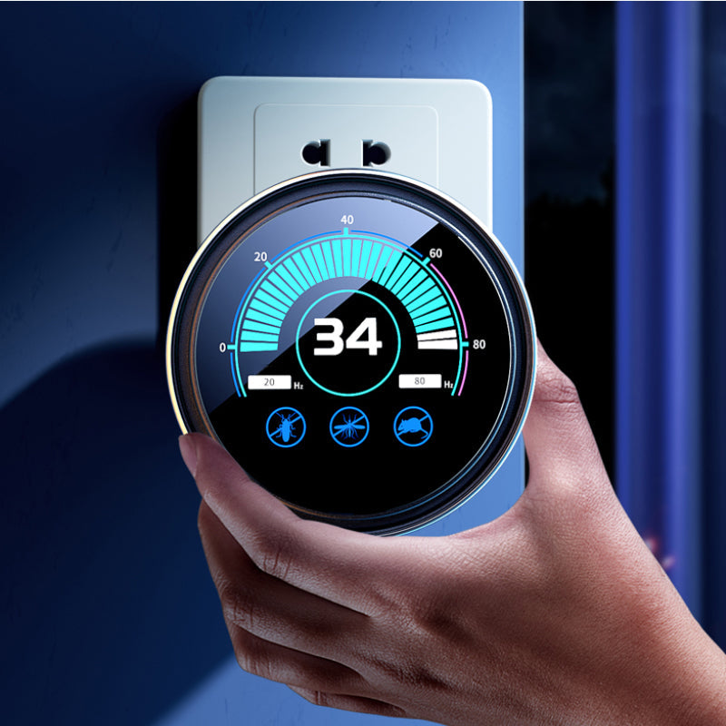 💥Smart Ultrasonic Pest Repeller Against Rodents✅Powerful sound waves