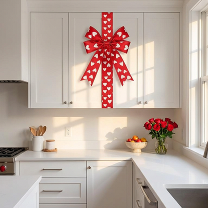 Heart Pattern Decorative Bow for Home & Party