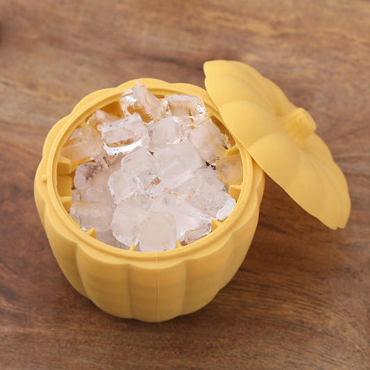 2-in-1 Pumpkin Ice Cube Maker & Ice Bucket