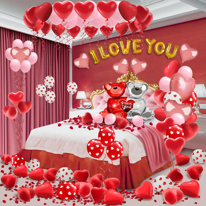 Valentine's Day Romantic Balloon Decoration Kit