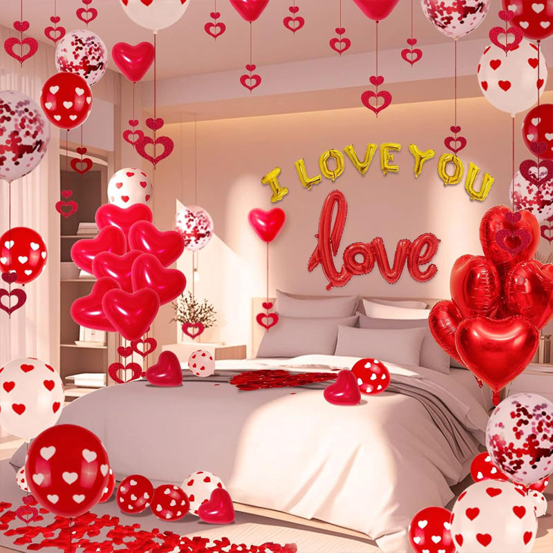 Valentine's Day Romantic Balloon Decoration Kit