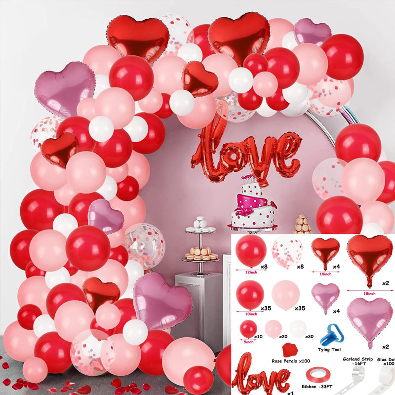 Valentine's Day Romantic Balloon Decoration Kit