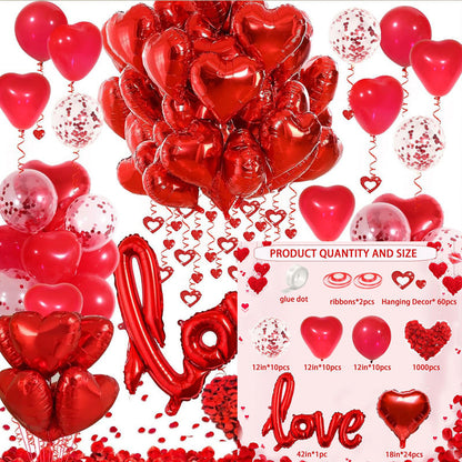 Valentine's Day Romantic Balloon Decoration Kit