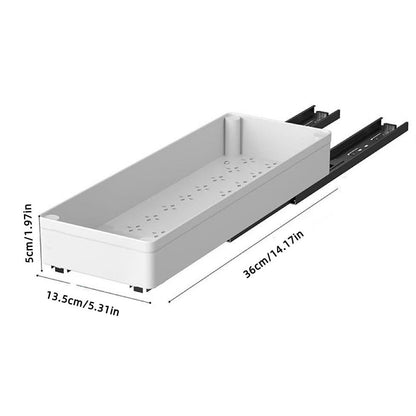 Drill-Free Pull-Out Cabinet Organizer