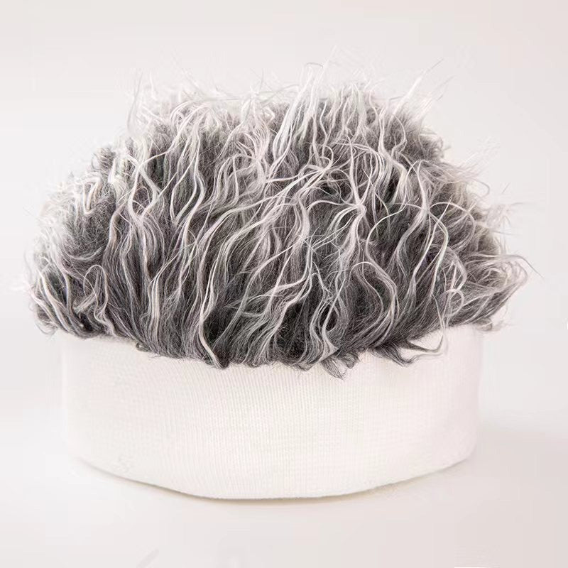 🧢Unisex Hip-Hop Wig Hat – Grunge Style, Soft & Comfortable Fit for Parties, Cosplay and Costumes ✨
