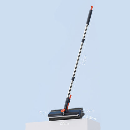 🔥3-in-1 Floor Scrub Brush with Long Handle