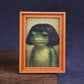 Funny & Quirky Frog Wooden Fridge Magnet