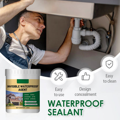 💧🖌️ Transparent Waterproof Sealant – brush-on clear barrier seals small leaks & cracks. No demolition, keeps original look! 🏠✅