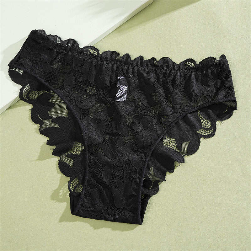 🔥BUY 1 GET 1 FREE!!🌸Women's Floral Lace Low-Waist Bikini Panty