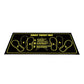Non-Slip Diatomaceous Earth Squat Target Mat