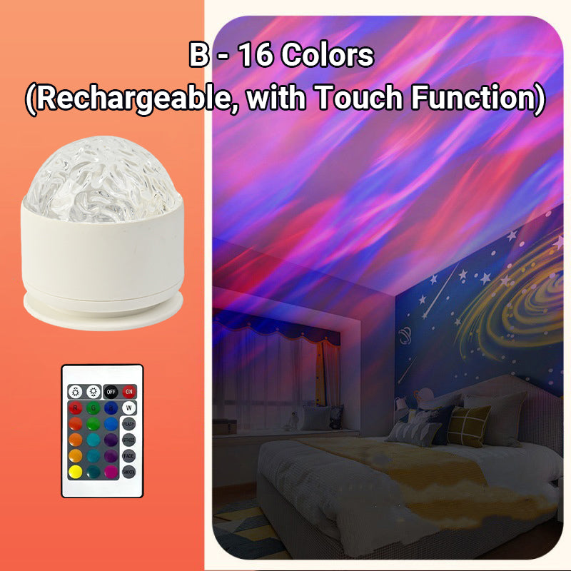 Aurora Night Light Projector with Remote Control