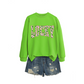 🍀St. Patrick’s Day Essential! Women's Lucky Shamrock Graphic Sweatshirt