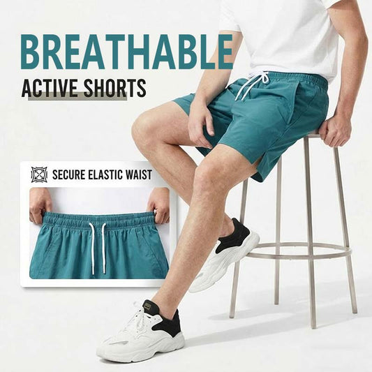 Men's Quick-Dry Athletic Running Shorts