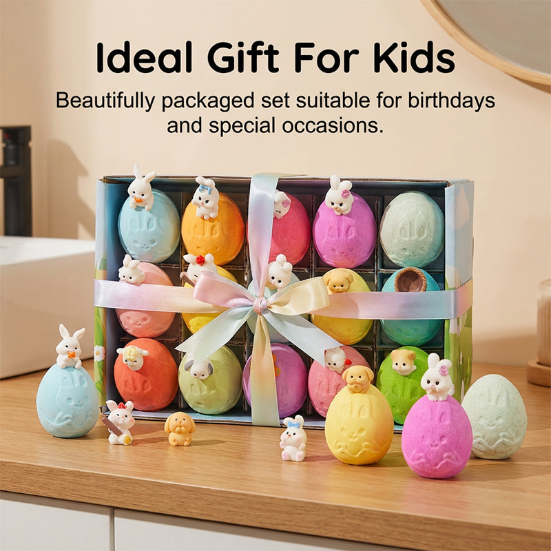 Rabbit Surprise Toy Bath Bomb for Kids