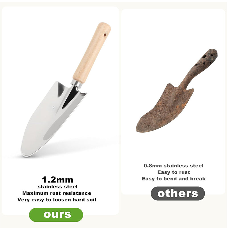 Heavy-Duty Garden Tool 9-Piece Set