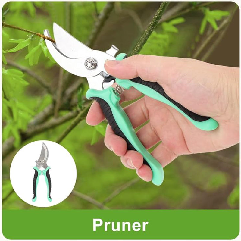 Heavy-Duty Garden Tool 9-Piece Set