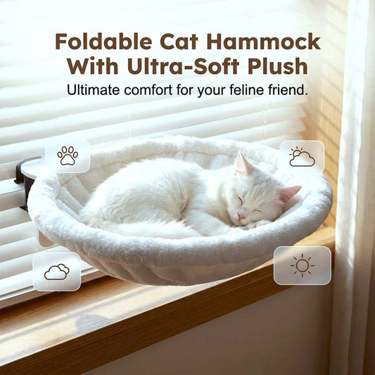 Cordless Foldable Cat Window Perch