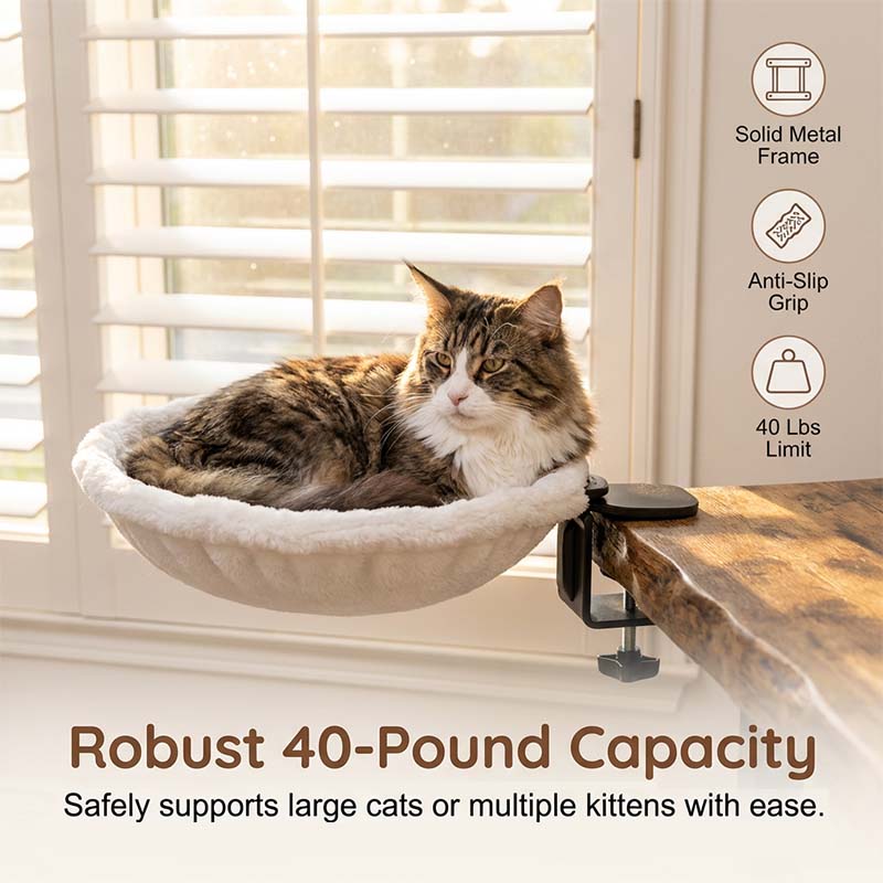 Cordless Foldable Cat Window Perch