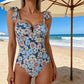 Women's Fashion Printed One-Piece Swimsuit
