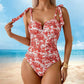 Women's Fashion Printed One-Piece Swimsuit