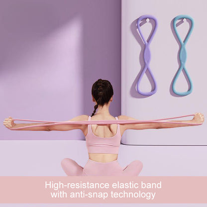 💥Figure 8 Fitness Resistance Band with Handles