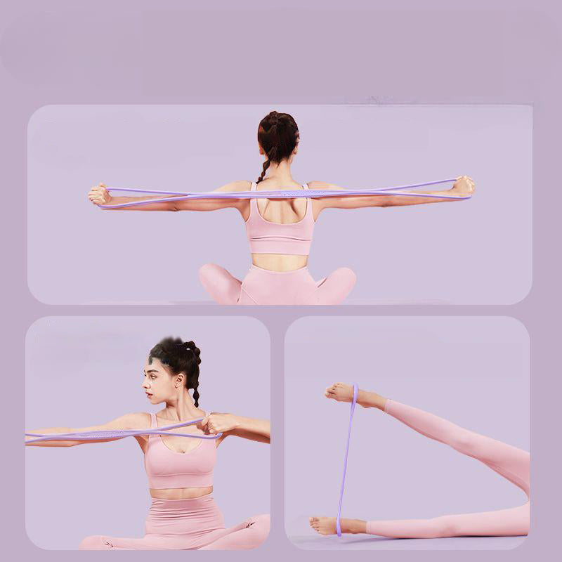 💥Figure 8 Fitness Resistance Band with Handles