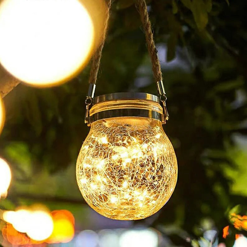 Solar Jar Lamp🎄
