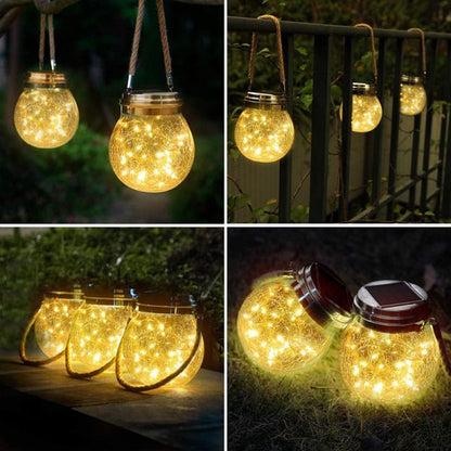 Solar Jar Lamp🎄