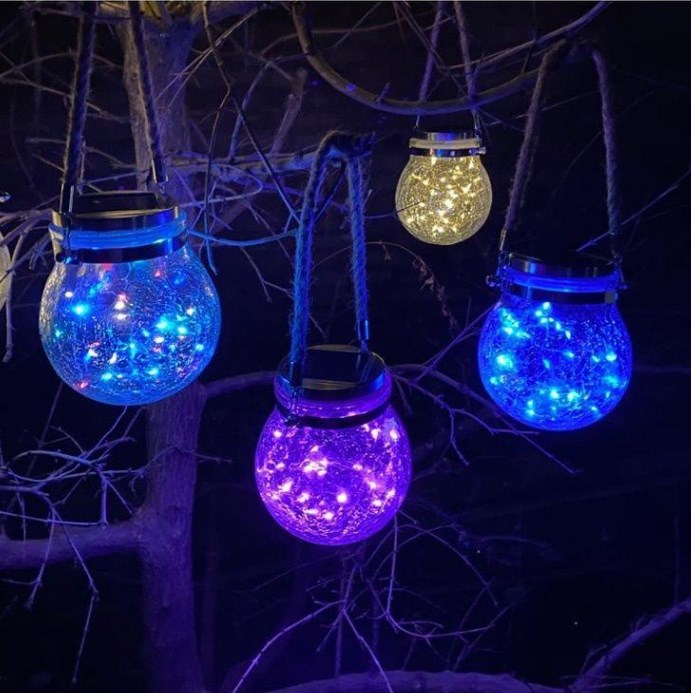 Solar Jar Lamp🎄