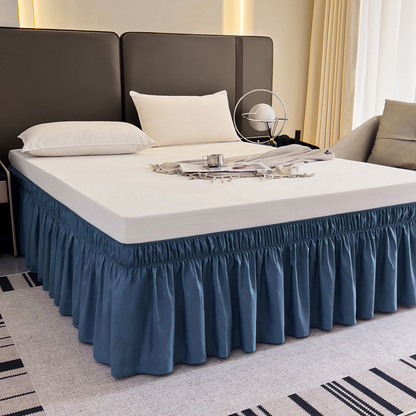 🔥Now on sale-Effortless Setup Elastic Bed Skirt