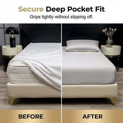Premium Cooling Fitted Sheet Set