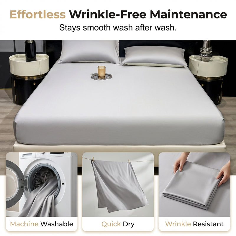 Premium Cooling Fitted Sheet Set