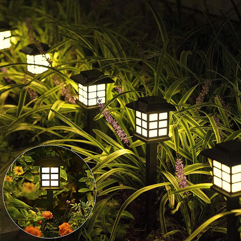 Vintage Waterproof Solar Garden Stake Light