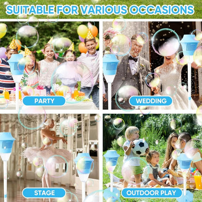 🎈5Automatic Handheld Bubble Machine for Kids – One-Touch Operation, Rich Bubbles & Portable Design