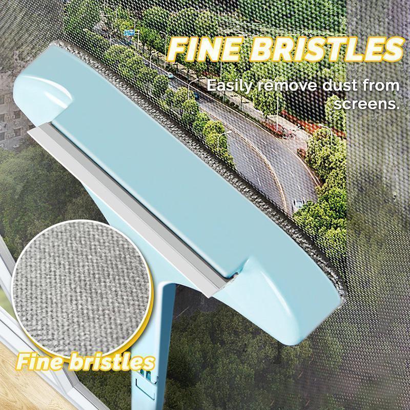 ✨	 2-in-1 Window Mesh Screen Cleaning Brush